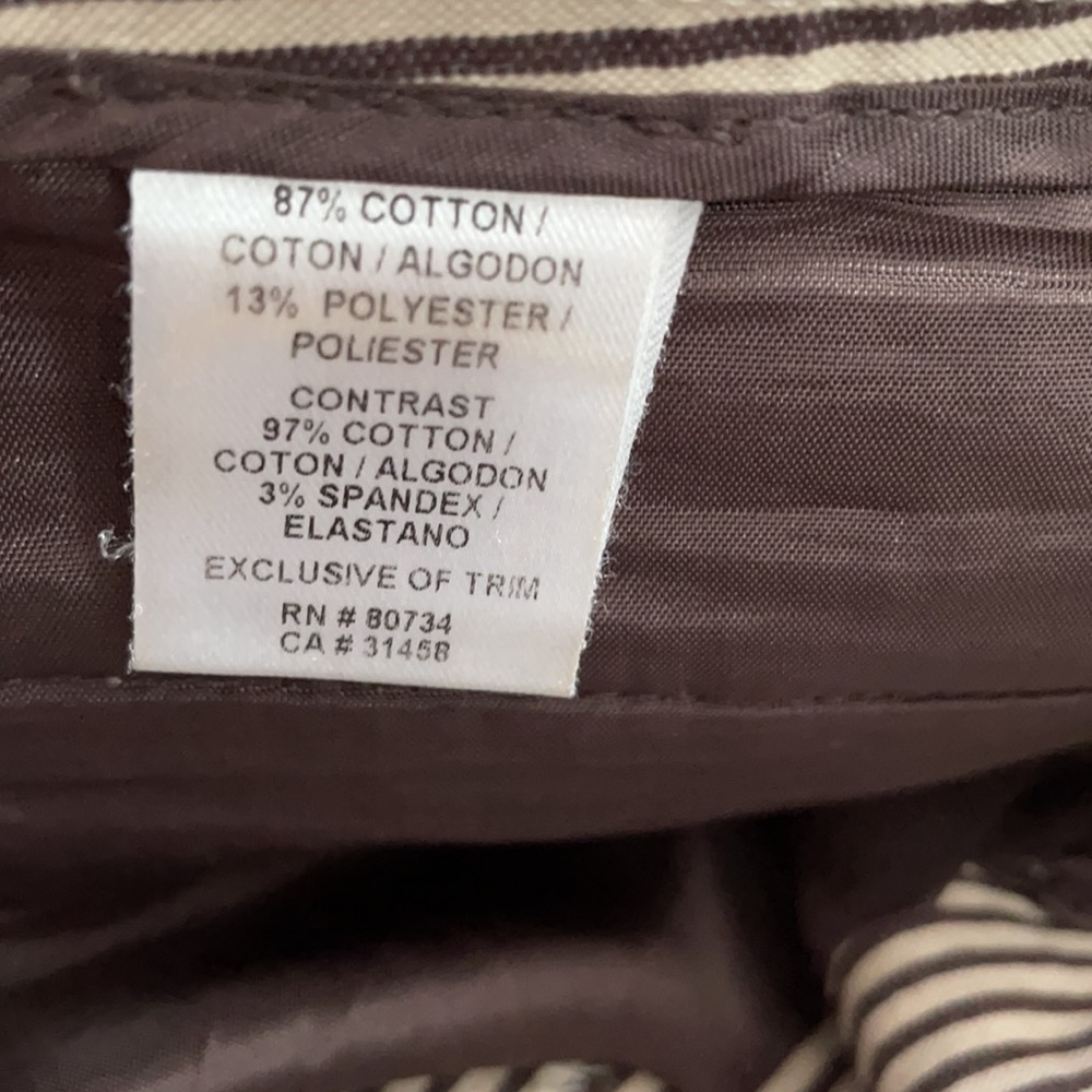BCBG Maxazria Striped Shorts 6 - Picture 9 of 9